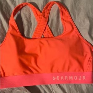 Under Armour racerback sports bra.